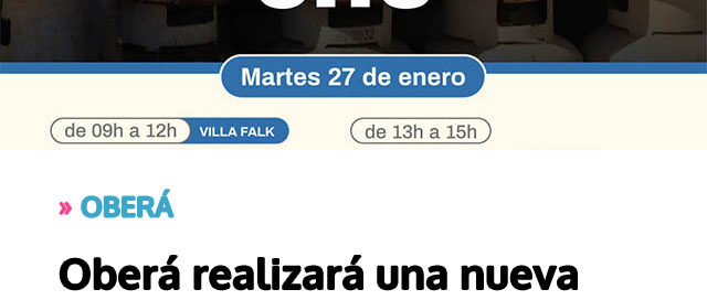 Oberá realizará una nueva jornada del programa “Ahora Gas” en distintos barrios