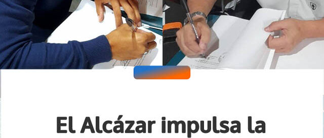 El Alcázar impulsa la fabricación de basureros con alumnos de un centro de formación profesional